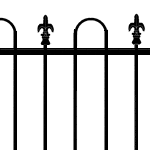 invanhoe tubular fence style melbourne