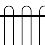 warringal style tubular fence melbourne