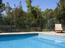 semi frameless glass pool fences melbourne suburb of fawkner
